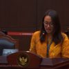 Dosen Hukum Ketenagakerjaan Universitas Gadjah Mada (UGM), Nabiyla Risfa Izzati, menyampaikan keterangan ahli dalam sidang uji materi Undang-Undang Guru dan Dosen di Mahkamah Konstitusi, pada Senin (22/6/2026).(Tangkap Layar YouTube Mahkamah Konstitusi)